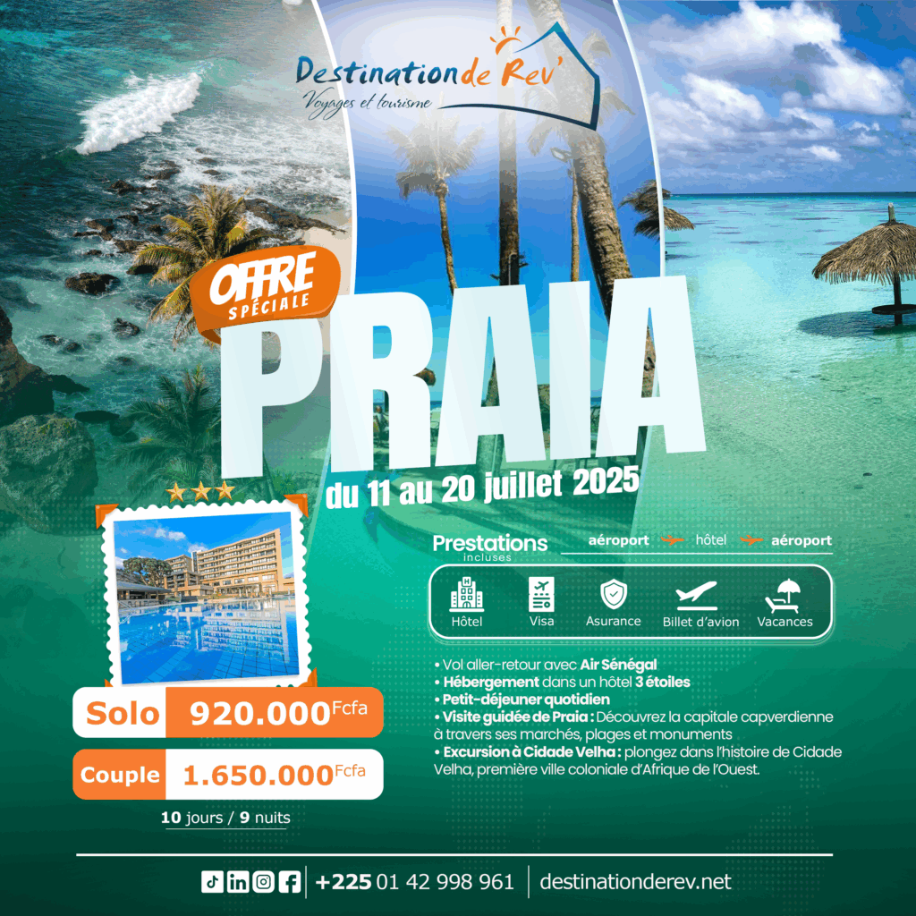 Package Juin 2025 Praia